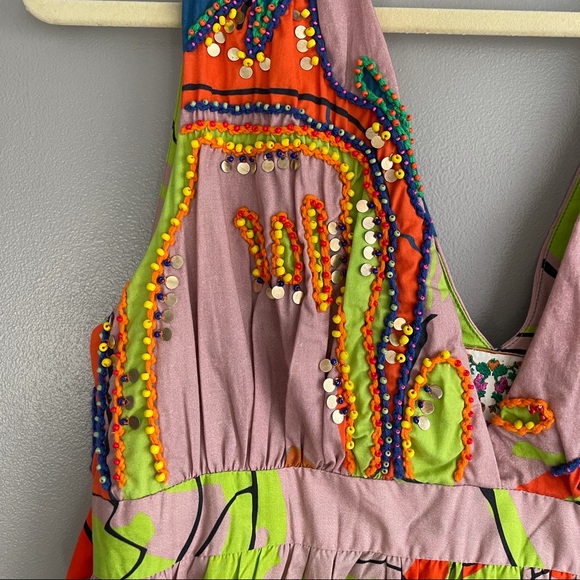 Roopa Pemmaraju Nerida Midi Dress - Anthropologie - Picture 5 of 14